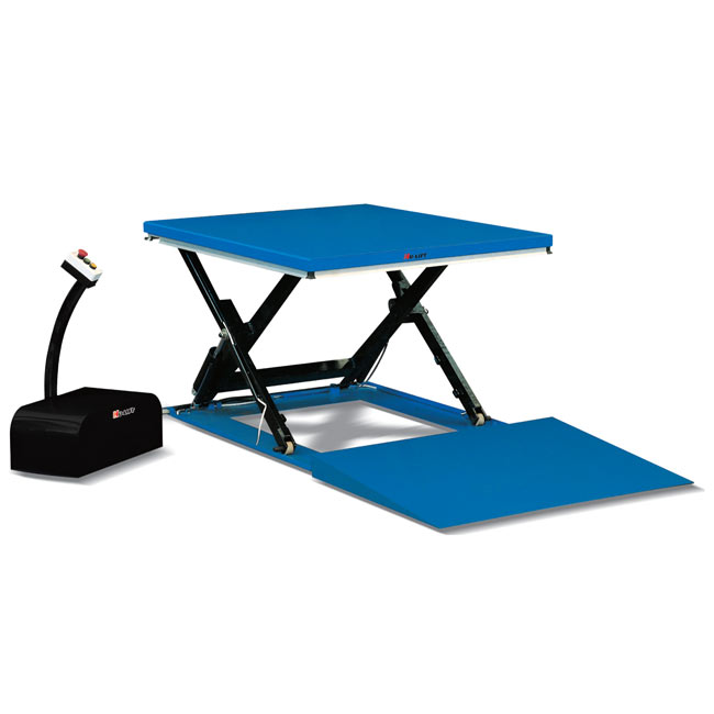 超低型电动升降平台