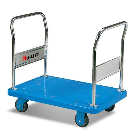 静音式塑料平板推车