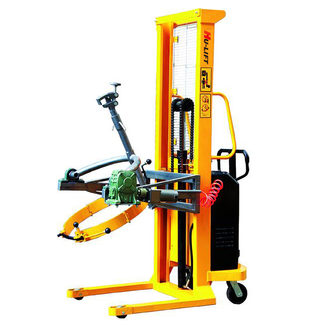 半电动多功能油桶搬运车 