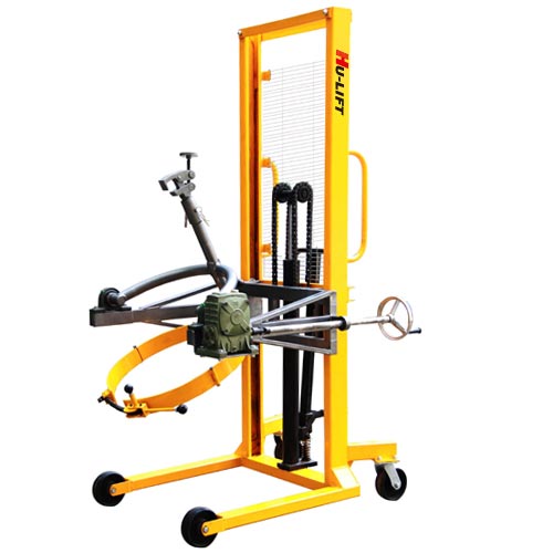 手动多功能油桶搬运车     